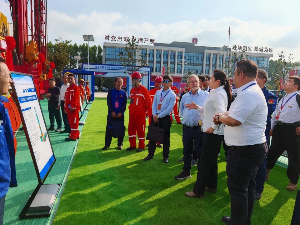 科技赋能救援!山河智能创新装备亮相第十三届全国矿山救援技能竞赛